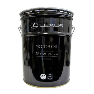 NTX 08880-14203 0W-20i0W20j SP GF-6A 20L GWIC y[ S LEXUS 08880-13403̌pi