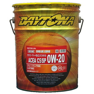 DAYTONA �G�{���uEURO 0W-20 ACEA C5/SP �f�C�g�i �G�{���u���[�� �G���W���I�C�� 5GAL=18.9L