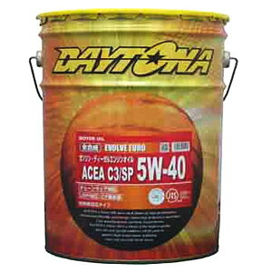 DAYTONA �G�{���uEURO 5W-40 ACEA C3/SP CF�K���i �f�C�g�i �G�{���u���[�� �G���W���I�C�� 5GAL=18.9L �y�k�C��/����/���� �z���s�z