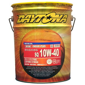 DAYTONA 10W-40 SQ CFKi EVOLVE PLUS G{uvX SK\GWIC NԁEߑs/֑Ή 5GAL=18.9L