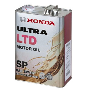 HONDA z_ EgLTD GWIC 4L 08228-99974i0822899974j 5W-30 5W30 SP/GF6