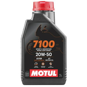 MOTUL `[ 7100 4T 20W50 1L×1{ 112928 100%w 20W-50