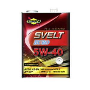 SUNOCO XmR Svelt EURO XFg[ 5W40 4L×4{ A3/B4 S GWIC 5W-40