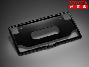 TOYOTA �g���^���� 08407-18000 GR���C�Z���X�t���[�� �u���b�N GR�i���o�[�t���[�� 1��