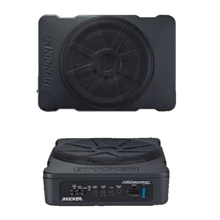 楽天市場】KICKER キッカー HS10 パワードサブウーハー HIDEAWAY 