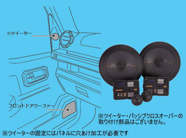 楽天市場】KICKER OGKP-JIM4 ジムニー・ジムニーシエラ・ジムニー 