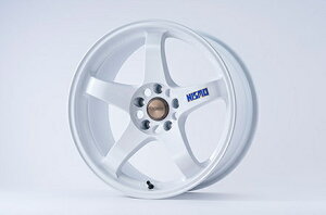 NISMO jX 4030S-RS595-WH 40thLO A~[hzC[ LM GT4 1{ XJCCGT-RiBCNR33ABNR34jS 18×9.5J CZbg:12 PCD:114.3 F5 zCg