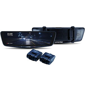 ALPINE �A���p�C�� DVR-DM1000B-IC �h���C�u���R�[�_�[���� 10�C���`�f�W�^���~���[(�o���h�����^�C�v/�ԓ����A�J����)