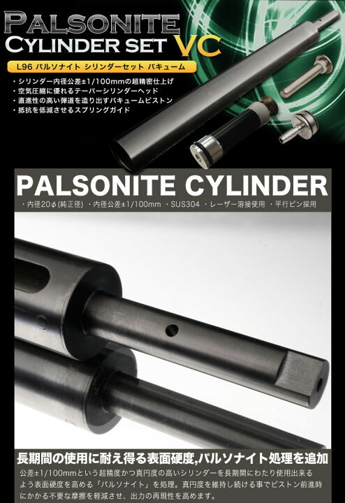 楽天市場】PDI 東京マルイ L96 /パルソナイトシリンダーSET [VC]新品 