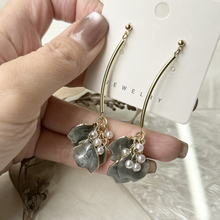 楽天市場】マーブル 花びら チャーム 【10個入】 フラワー 花 ペタル 