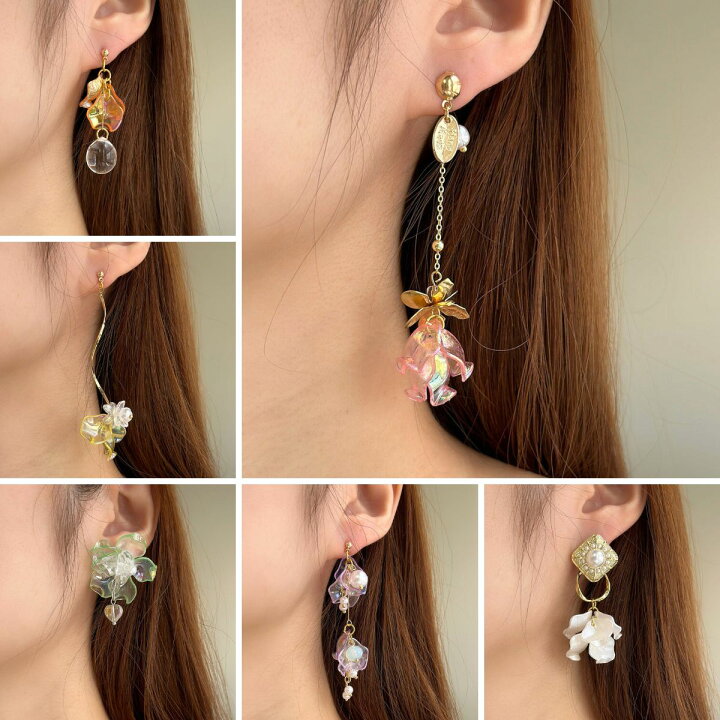 楽天市場】ペタル 花びら パーツ 【30個入】 ビーズ フラワー アクリル 