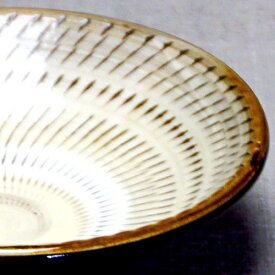 和食器 小鹿田焼 黒木昌伸窯 小皿 12cm 飛び鉋 白