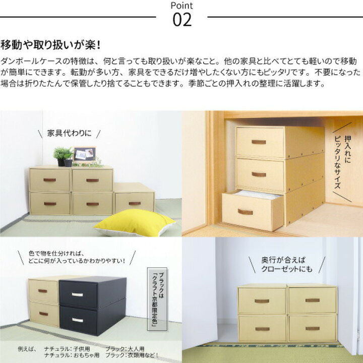 楽天市場 Craft 押入れ用 引き出し式 収納ボックス 5個組 ナチュラル ダンボール 段ボール 衣装ケース クラフトボックス 収納 洋服 衣類 下着 収納ケース 紙 クラフトケース 押し入れ 日本製 おしゃれ 奥行 70cm 引き出し おもちゃ ダンボール収納 クラフト収納 楽天市場 Craft 押入れ用 引き出し式 収納ボックス 5個組 ナチュラル ダンボール 段ボール 衣装ケース クラフトボックス 収納 洋服 衣類 下着 収納ケース 紙 クラフトケース 押し入れ 日本製 おしゃれ 奥行 70cm 引き出し おもちゃ ダンボール収納 クラフト収納