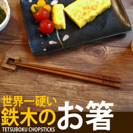 敬老の日 世界一硬い 名入れお箸 (鉄木) 今だけ箸置きプレゼント中！ 天然木 彫刻 還暦祝い 喜寿 米寿 父の日 木婚式 スギ 国産 日本製 箸 【楽ギフ_包装選択】【楽ギフ_名入れ】【楽ギフ_メッセ入力】【RCP】