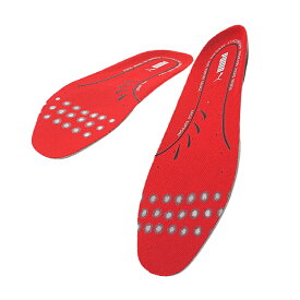 インソール プーマ PUMA 中敷き レッド evercushion PLUS 安全靴対応 【2枚までネコポス対応】