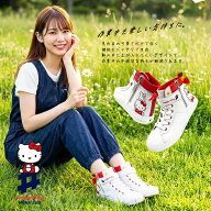 モンクワ ハローキティ シューズ アグリシューズ ガーデニングシューズ 農作業着 レディース 農業女子 He…