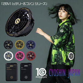 空調ウェア用 バッテリー ファン 28V （セット・単品）長信ジャパン ダブル出力 リチウムバッテリー GB428 GB428PD GF1 急速充電 GB-POWER 15ヶ月保証 EFウェア 空調作業服