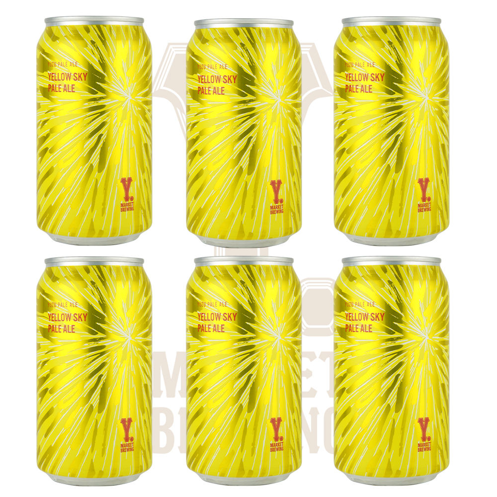 名古屋で唯一のクラフトビール醸造所から人気の定番商品まとめ買いセット 敬老の日 Y.MARKET Yellow 公式ストア Sky Ale 送料無料新品 イエロースカイペールエール Pale 6缶