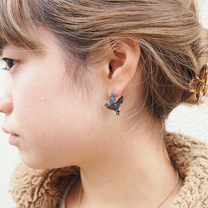 楽天市場】DECOvienya（デコヴィーニャ） 手作り アクセサリー カラス 