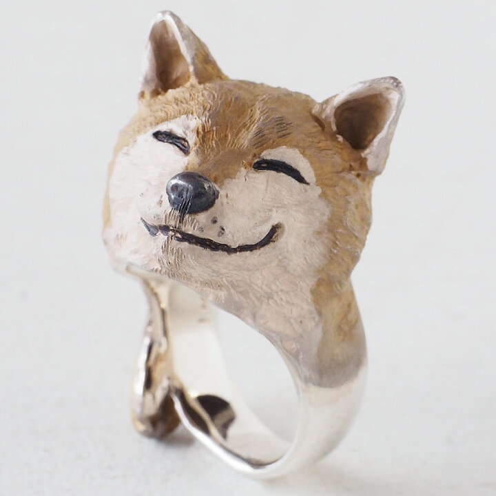 楽天市場 Decovienya デコヴィーニャ 手作りアクセサリー おてて柴犬リング シルバー De 147 ハンドメイドアクセサリー ジュエリー 動物 アニマル フィギュア 個性的 可愛い シルバー925 ナチュラル 柴犬 犬 いぬ Dog リアル 日本製 国産 大きめ クラフトカフェ
