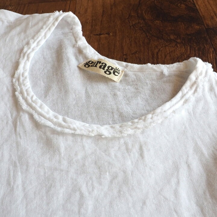 楽天市場 メール便送料無料 全28色 ガーゼ服工房 Garage ガラージ ダブルガーゼ シンプルtシャツ 半袖 レディース Ts 53 Ss ナチュラルテイストのガーゼ服ブランド コットンガーゼ 二重ガーゼ ハンドメイド 綿100 カラフル 無地 日本製 国産 おすすめ夏服