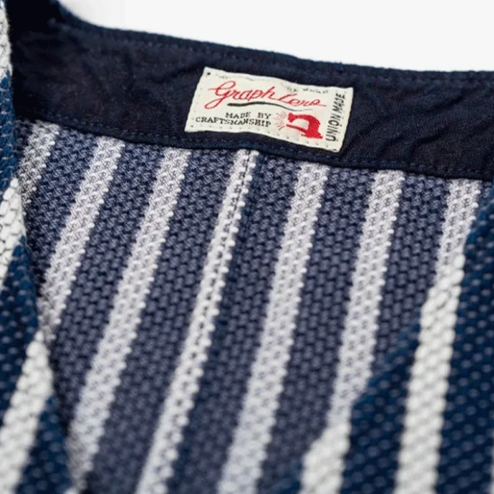 楽天市場】graphzero(グラフゼロ) 刺し子ワークベスト 13oz