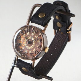 ipsilon（イプシロン） 時計作家 ヤマダヨウコ 手作り腕時計 quadrante M（クアドランテ・ミニ)[quadranteM] ハンドメイド ウォッチ ハンドメイド腕時計 レディース メンズ 本革ベルト モダン アンティーク調 アナログ シンプル 日本製 国産