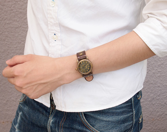 楽天市場】【あす楽】 KS（ケーエス） 手作り腕時計 “和時計−蜉蝣