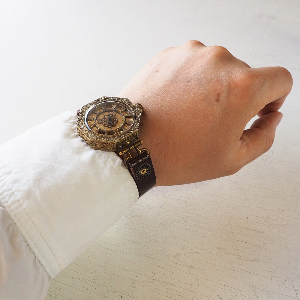 楽天市場】【あす楽】KS（ケーエス） 手作り腕時計“和時計−鬼灯