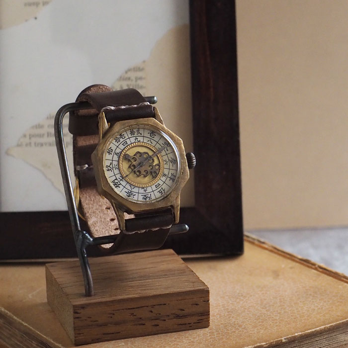 楽天市場】KS（ケーエス） 手作り腕時計 “和時計−夕霧（ゆうぎり