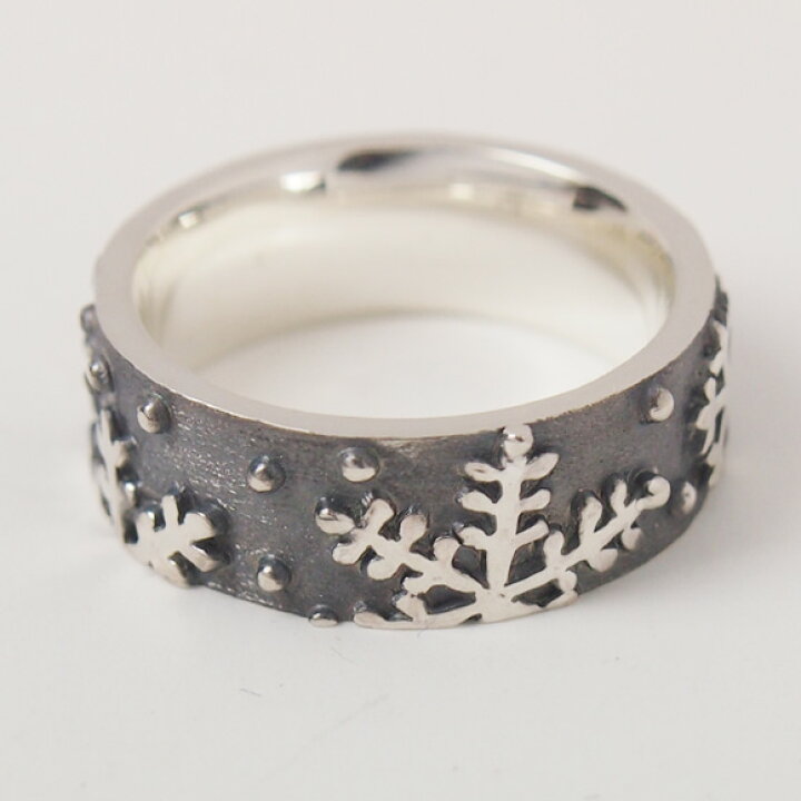 楽天市場】moge（モゲ） シルバーアクセサリー 雪の舞い メンズ 