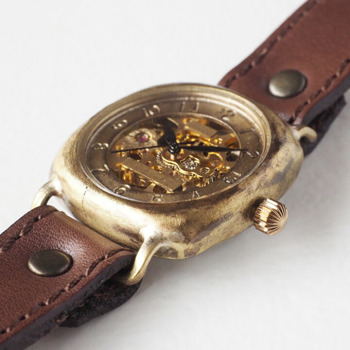 楽天市場】渡辺工房 機械式 手巻き腕時計 クッションケース 34mm