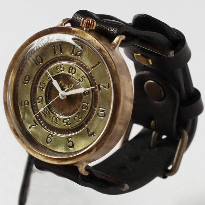 楽天市場】渡辺工房 手作り腕時計 “GIGATIME3-B” 50mm クォーツ [NW 