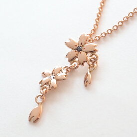 楽天市場 桜 ペアネックレスの通販