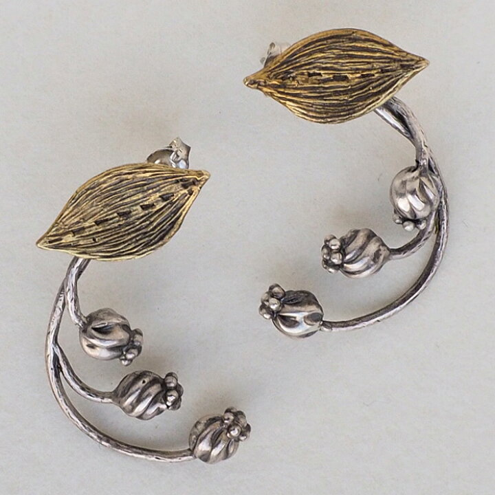 楽天市場 Sasakihitomi ササキヒトミ すずらんピアス 真鍮 シルバー 2個セット レディース No 060 ピアス ジュエリー アクセサリー 手作り 大人 上品 シンプル きれいめ 小ぶり かわいい 可愛い おしゃれ オシャレ 誕生日 プレゼント クリスマス ギフト 贈り物