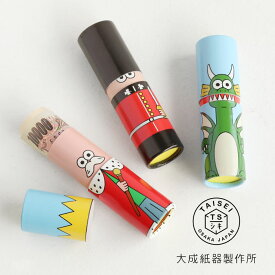 【3本入り】大成紙器製作所 筒形 ポチ袋 POCHI-PON(ポチポン) EYES [POCHIP-EYES] 紙器具 ブランド お年玉 お祝い ぽち袋 お正月 お盆玉 封筒 かわいい お札が折れない 前田麦 キッズ 子供 ご祝儀 入学 卒業 就職 祝い 小物入れ プレゼント 贈り物 日本製 メール便