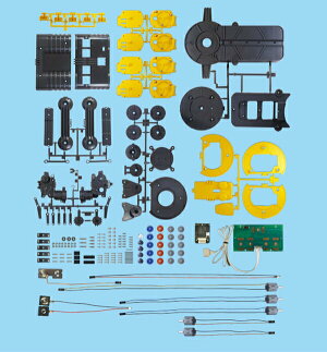 グリッパーアームロボットロボット工作/夏休み工作キット組み立て知育教材小学生小学校実験機械ラジコン