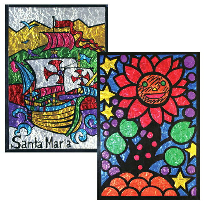 楽天市場 工作キット ステンドグラス工作キット タックステンド 手作り工作キット 小学生 幼稚園 低学年 高学年 幼児 男の子 女の子 中学生 大人 高齢者 夏休み自由研究 夏休みの宿題 子供会 夏休み冬休み手作り工作宅配便