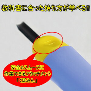 ジャストグリップ彫刻刀チェック柄右手用・左手用『小学工小学生美術工作自由工作ハンドメイドクラフト図画工作彫刻学校教材』【RCP】【HLS_DU】