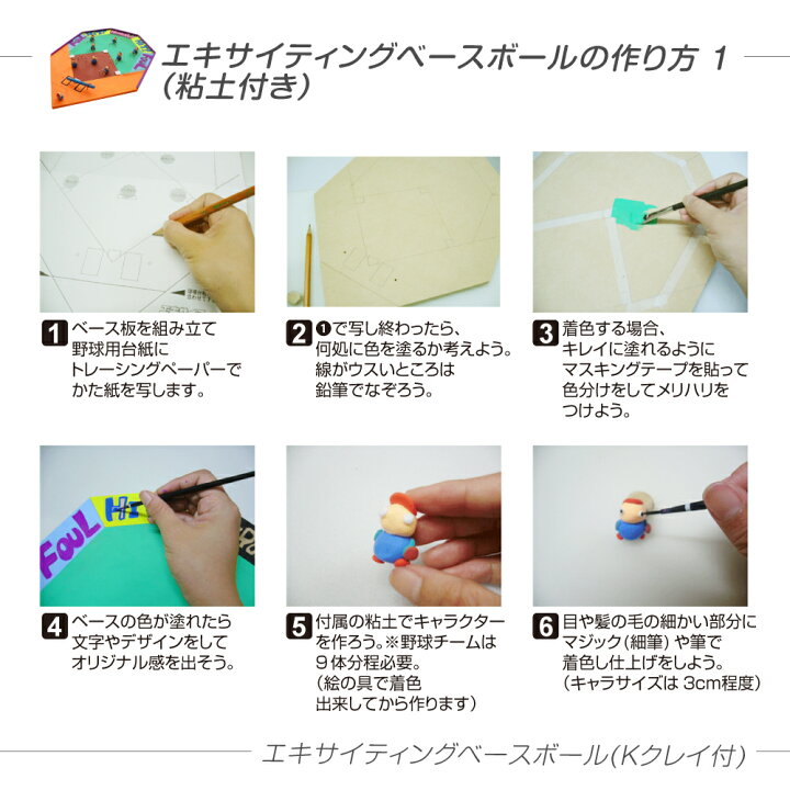 楽天市場 木工工作キット エキサイティングベースボール Kクレイ L 約140g 付 手作り工作キット 小学生 幼稚園 低学年 高学年 幼児 男の子 女の子 中学生 大人 高齢者 夏休み自由研究 夏休みの宿題 子供会 夏休み冬休み手作り工作宅配便 楽天市場 木工工作キット エキサイティングベースボール Kクレイ L 約140g 付 手作り工作キット 小学生 幼稚園 低学年 高学年 幼児 男の子 女の子 中学生 大人 高齢者 夏休み自由研究 夏休みの宿題 子供会 夏休み冬休み手作り工作宅配便