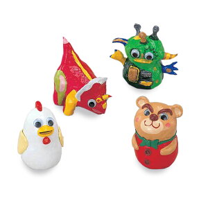 工作キット 粘土で作る 貯金箱 芯材 / 手作り工作キット(小学生/幼稚園/低学年/高学年/幼児/男の子/女の子/中学生/大人/高齢者) 夏休み自由研究、夏休みの宿題、子供会