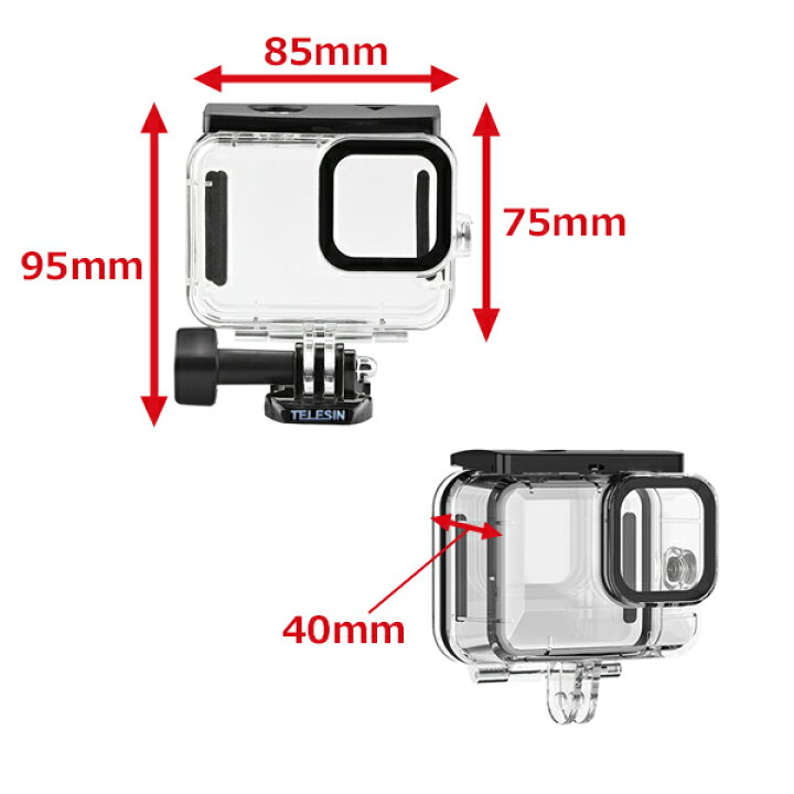 楽天市場】【楽天1位獲得】【送料無料】GoPro ゴープロ 12 11 10 9 用 