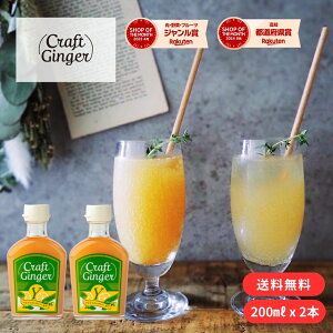 _܂Ƃߔ^ Craft Ginger Y (䂸) 200ml × 2{  WW[Vbv r Y F ۑsgp IVbv  Y_ WW[G[ m I 䂸 䂸 ȒP  