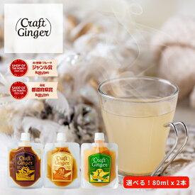 ＼選べる！／ 生姜シロップ 80ml × 2 送料無料 国産 無添加 ジンジャーシロップ お試し セット 無加水 ジンジャーエールの素 高知県産 しょうが 濃縮 希釈 炭酸 ドリンク 辛口 ジンジャーエール 生姜湯 温活 メール便 ポスト投函