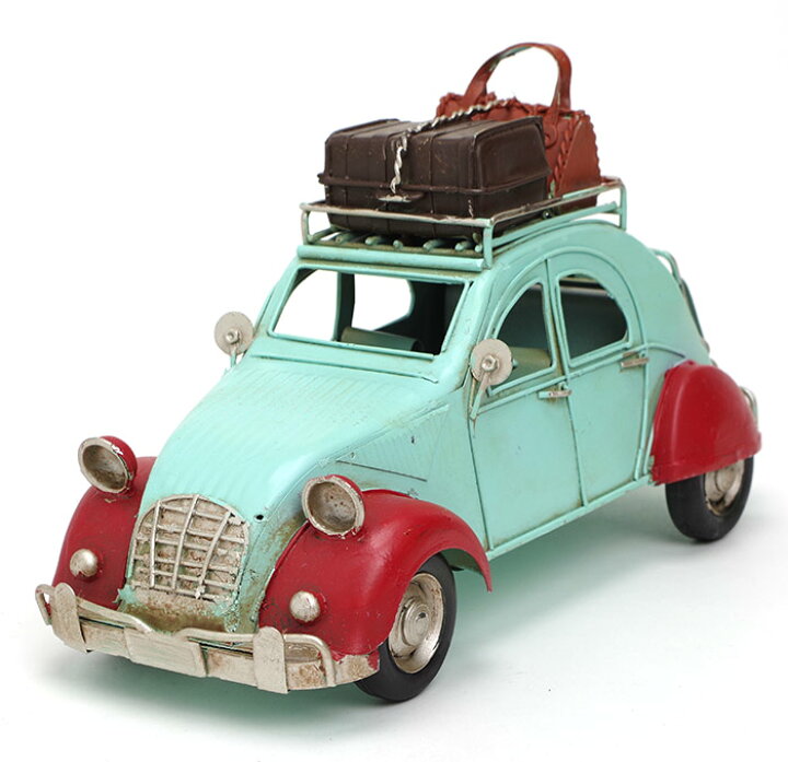 楽天市場】ブリキ おもちゃ トリップカーBLUE L26cm ブリキのおもちゃ 