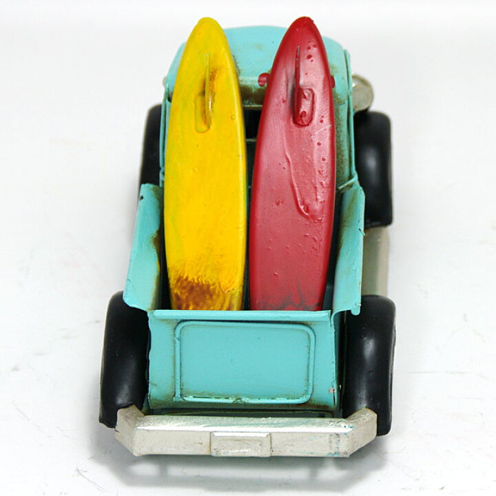 792円 出色 ブリキのおもちゃヴィンテージカー サーフトラック Surf Truck BLUE 0410A-7138 ブリキ製インテリア