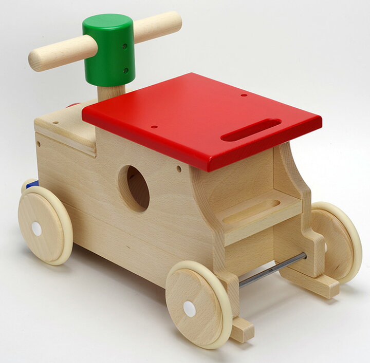 楽天市場】日本製 手押し車 赤ちゃん 乗れる 乗る ベビー 森のカラフル  