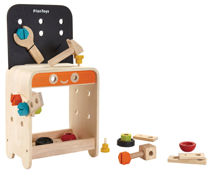 楽天市場】大工おもちゃ ワークベンチ 木のおもちゃ 知育玩具 3歳 大工  