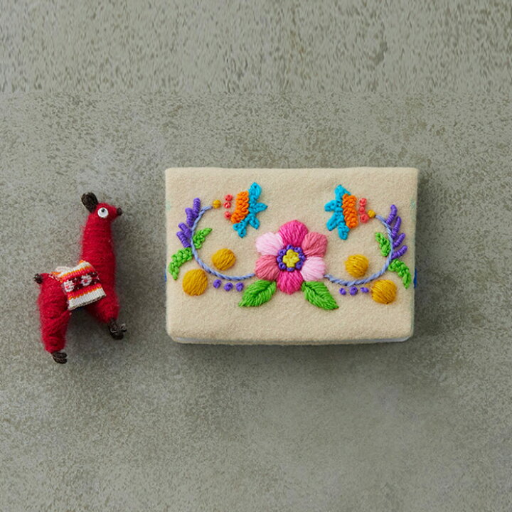 楽天市場】【作り方説明書付き】アヤクーチョ刺繍レッスン 伝統手芸 
