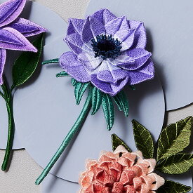 【 手芸キット 】 PieniSieniさんの針がいらない いとまき花 キット ｜ コサージュ ヘアゴム手芸 キット 手芸キット 手作り ハンドメイド 手芸用品 ブローチ ヘアゴム 初心者 糸まき 糸巻